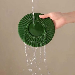 Kerek szilikonnem csúszás konyhai szőnyeg hőálló szilikon alátéti iroda kávé étkező party bpa ingyenes szilikon alátétek szőnyegek