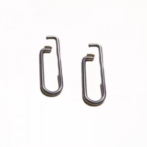 Rozsdamentes acél biztonsági hegymászó hátizsák csat rugó beállító csat rugó