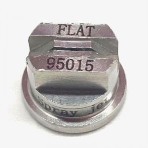 TP Unijet spray-tippek, TPU, lapos ventilátor-sugárhajtású rozsdamentes acél TPU fej fúvóka, fémtisztító fúvóka