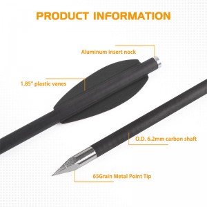 ElongaRrow 119612-04 pisztolyszeríj csavarok 2db fekete színűnyíl lapáttal