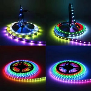 12 V Smart Control beltéri kültéri dekoráció vízálló SMD 5050 LED Magic Color Strip Lights