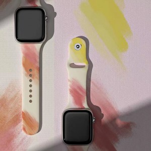 Szilikon gumi sportóra zenekarnyomtatása az iWatch számára