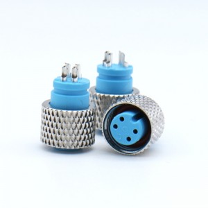 IP67 Elektromos kerékpár -vízálló csatlakozó 2 3 4 5 6 PIN -kódú csatlakozó csatlakozója.