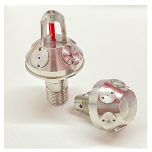 Közepes/highnyomású víz ködös permetező fúvóka porlasztó permetezés víznyomás fúvóka víz köd tűz elnyomó rendszer