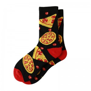 Egyéni saját címkével a lélegző sportfelszívó személyzet kerékpáros harisnya kerékpár zokni