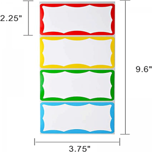 Kézzel írt matricák DIY matricák