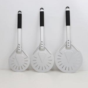 Revit rögzítő 7 hüvelykes/8inch/9inch perforált alumínium pizza pizza pizza pizza spatula pizza paddle