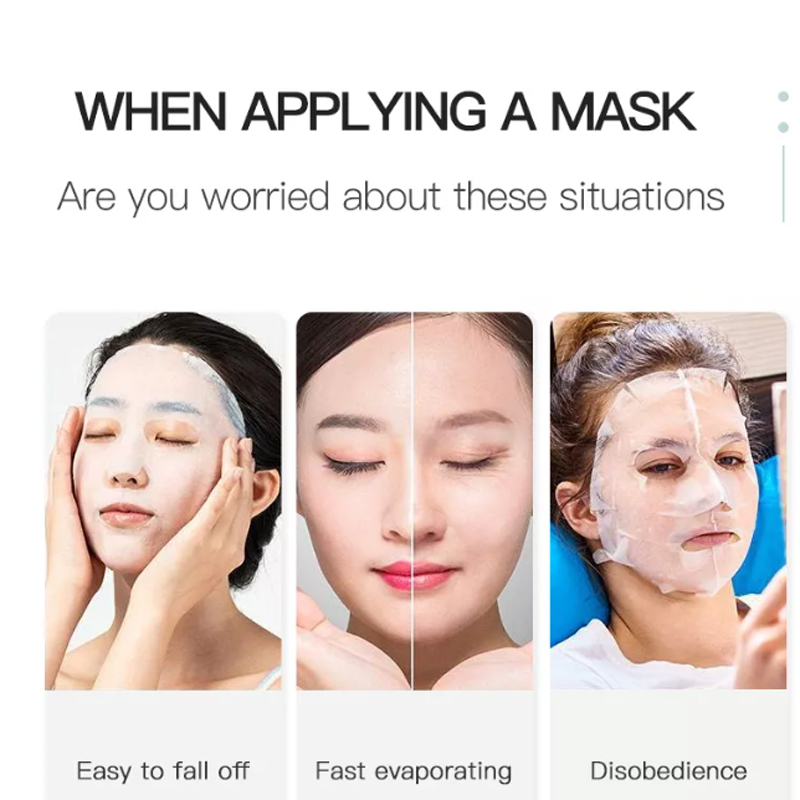 Újrafelhasználható szilikon maszk maszk borító szilikon bőr maszk újrafelhasználható hidratáló arc-szilikon maszk elleni pezsgési maszk arcápolási eszközök