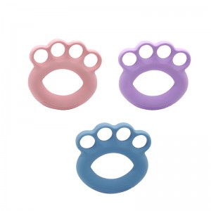 Szilikon markolat erősségű oktató Szilikon kéz és alkar edzője és erősítője az ember számára, kézfogás erősítő, markolat kézi edzésgyűrű