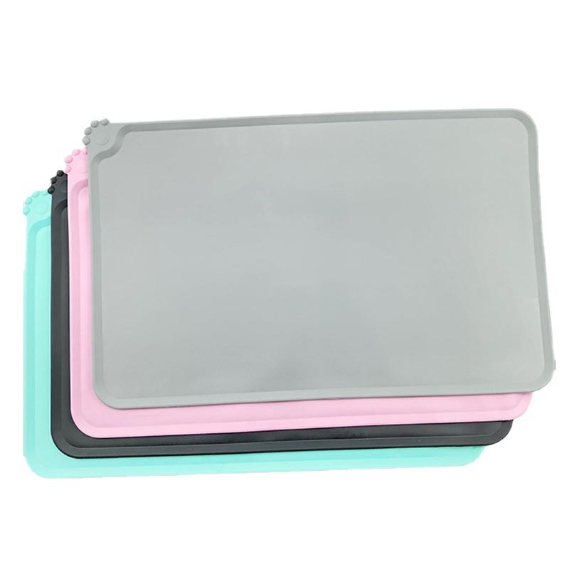 Élelmiszer-minőségű szilikon vízálló kedvtelésből tartott kisállat-szőnyeg kiscicák és kölyökkutyák, csúszásnélküli kedvtelésből tartott petevelek szőnyegek, kopásálló és tartós