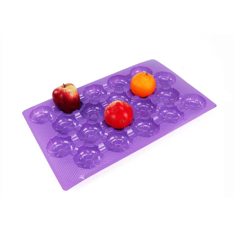 Gyümölcstálca 490 * 300 * 25 mm 20 hornyok