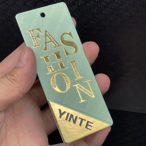 Aranyozásnyomtatási folyamat függő kártya