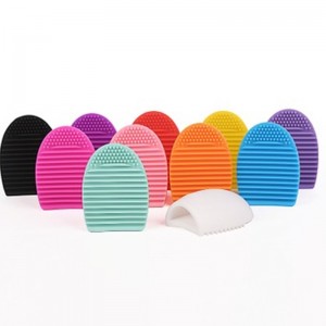 Sminkkefe tisztító szőnyeg -szilikon kozmetikai tisztítópad mosás deszka smink tojásmosó eszköz