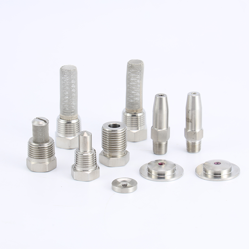 Erőteljes folyékony oszlopos permetező fúvóka papírgép vágóél élű vízsugaras tű fúvóka