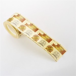 Termékcímke matrica