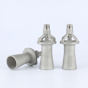 Rozsdamentes acélból készült venturi tartálykeverő szerkesztési fúvóka venturi gőzfűtés szerkesztési keverő fúvóka