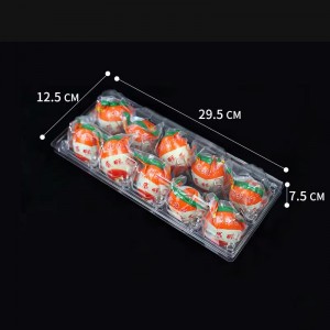 Kacsatojás tálca 195*125*75 mm 10 hornyok