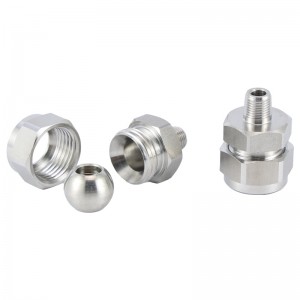 Univerzális golyó fúvóka adapter, univerzális adapter golyó típusú beállításhoz, menetes golyó fúvóka adapter