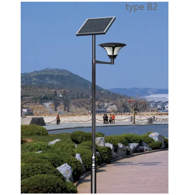 Napelemes LED kerti udvari lámpák B típusú sorozat