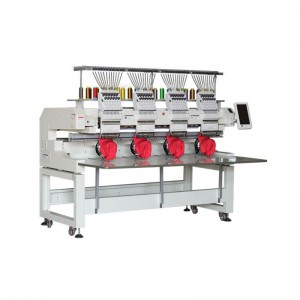 Négy fejnagysebességű számítógépes hímzőgép