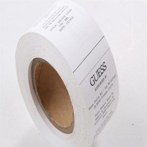 Kiváló minőségűnyomtatott szállítási jelölés tekercs