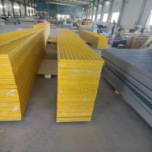 Üvegszálas sétány reszelő 25 mm vastagságkonáv felület