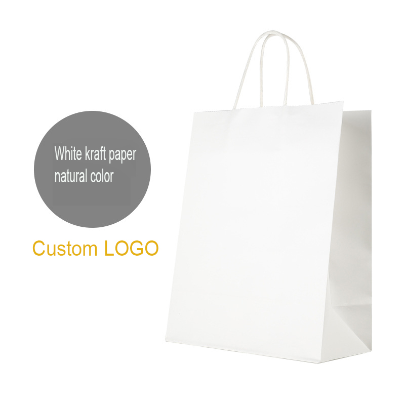 Nyomtatható és testreszabott, rendes színű papírzacskó