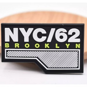 PVC környezetbarát lágy szilikon testreszabott védjegy