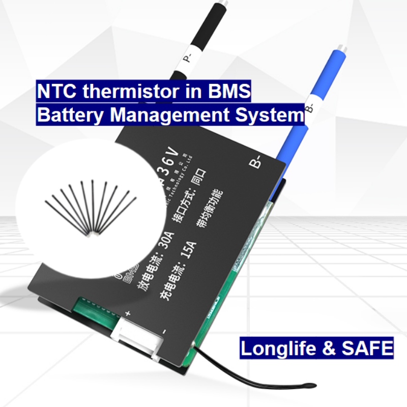 NTC termisztor a BMS akkumulátorkezelő rendszerben