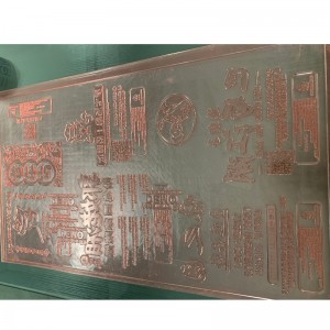 Flexonyomtatás fotopolimer lemez expozíciója és ragasztás eltávolító gép a flexo lemezkészítő számára