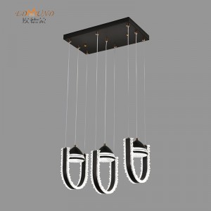 L8036 BK LED pedant fény-3 színek