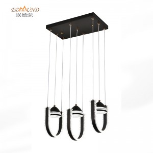 L8036 BK LED pedant fény-3 színek