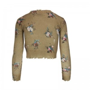 Nagykereskedelmi divatstílus -tervező pulóver hosszú ujjú pulóver