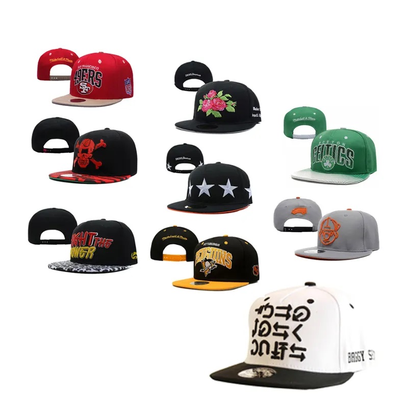 Új Kína Gyári Egyedi Olcsó Hip Hop Snapback Cap