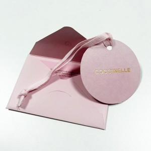 Speciális egyedi papírkártya címke papír boríték