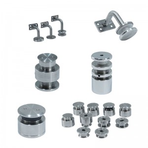 Rozsdamentes acél korlát tartozékok lépcső- és erkélyüveg -kapcsok tartozékok termékek