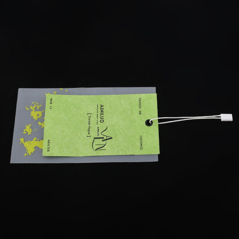 ruházati címke hangtag