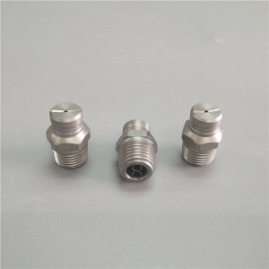 Nagynyomású mosó lapos ventilátor fúvóka víz fúvóka rozsdamentes acél permetezőgép