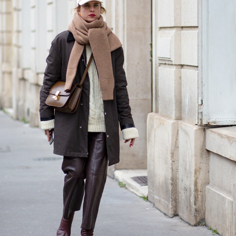 A kendő stílusának alkalmakkor/basic viselet/street fotózás/2023-24 őszi tél