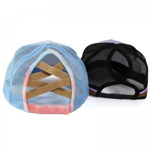 Egyéni klasszikus, kiváló minőségű 5 panel felnőtt baseball teherautó -kalapok hímzéssel logóval, dombornyomás sajtolás