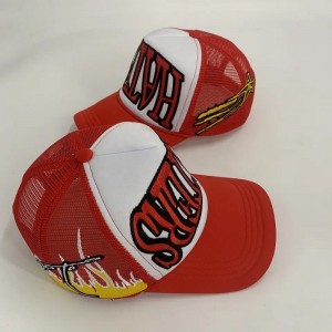 Kiváló minőségű legnagyobb méretű, a hímzéses teherautó kalap egyedi logója