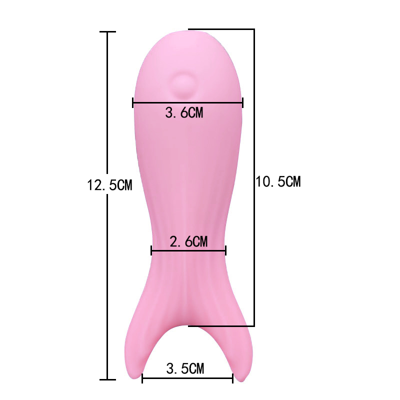 Felnőtt szexuális játék rezgő lándzsa vibrátor pálca (rózsaszínnagy halvilla)