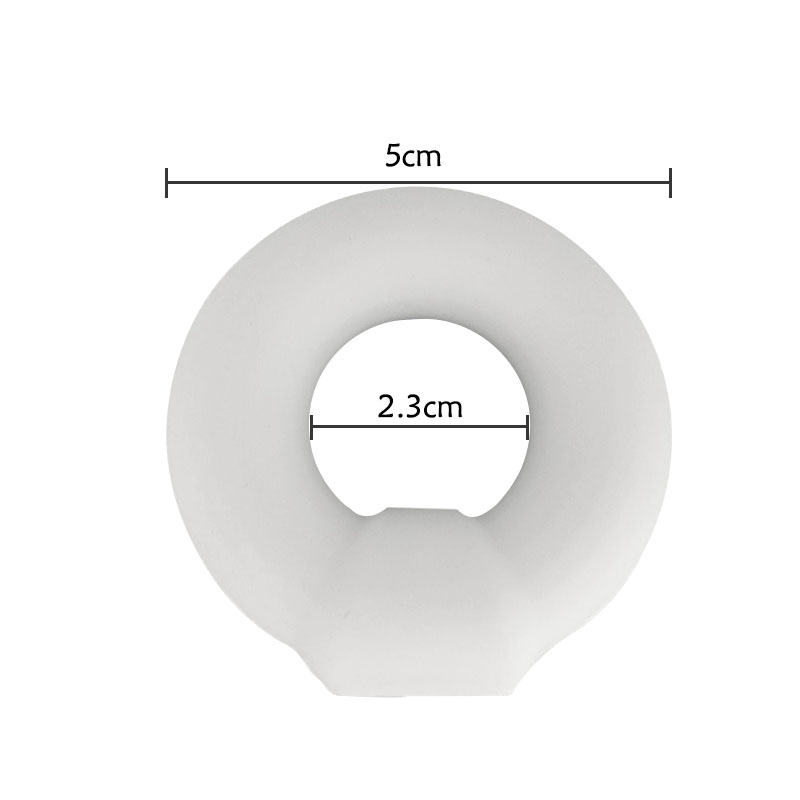 Forró értékesítés férfiak szexuális játék pénisz gyűrű kakas gyűrű férfiaknak maszturbáció (fekete -fehér)