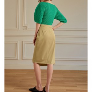 Francia ünnepi stílus rozsdás résű szoknyanők 2023 új minden mérkőzés szoknya