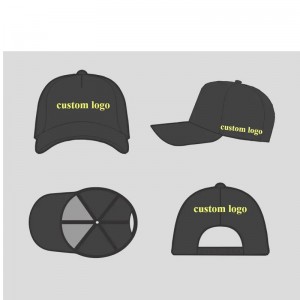 Gyártók OEM egyedi logó kiváló minőségű kis MOQ Casual 5 Panel Baseball Cap márkás sapkák sapkák ruházati márkákhoz