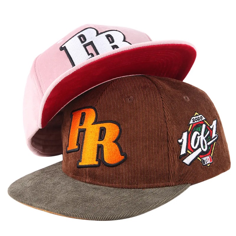 Egyéni 3D hímzés Kiváló minőségű Snapback sapka hip -hop baseball kalap felszerelt sapka