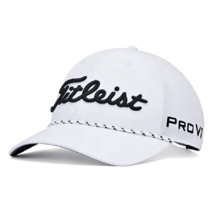 Egyéni 6 panel golf sapka hevedercsíkos strukturált baseball sapka 3D Puff hímzett logó kalap ívelt számlanyújtó kötél golf kalap gorras