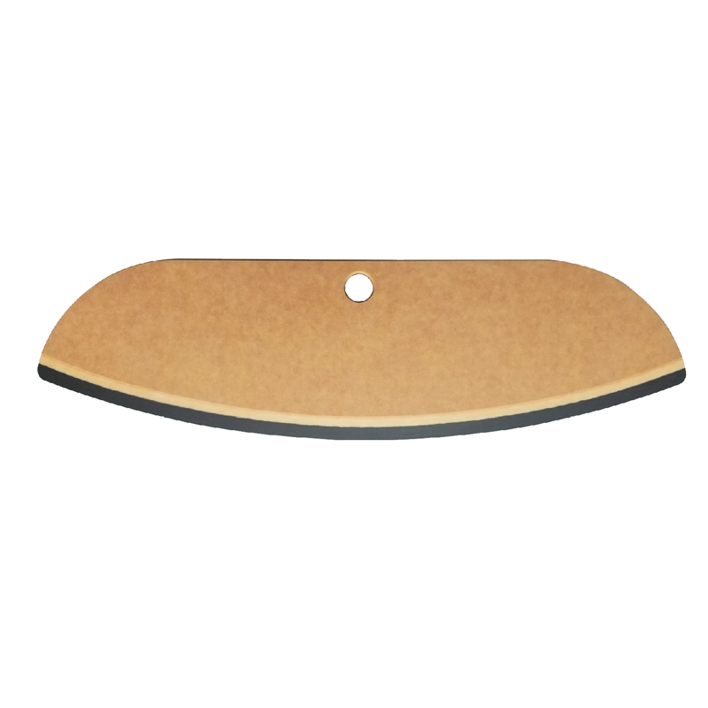 Pizza Rocker Food Safe Fiber Wood Testreszabott Design Pizza Cutter Pizza szeletelő
