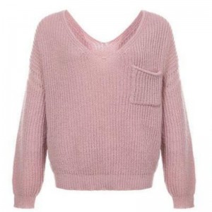 Nők egyedi plusz méretű divat pulóver