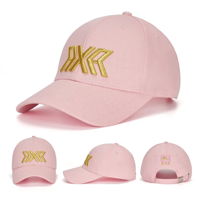 RXG Lisa márka állítható ívelt pamut futó sport casquette kalapok Snapback fekete alapgolyó sapka